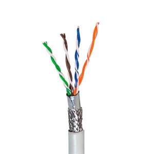 کابل شبکه CAT6 SFTP برندرکس تست فلوک طول 500 متر