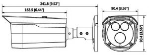 دوربین مداربسته آنالوگ داهوا 2MP مدل HFW-B1A21P 1