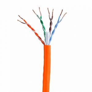 کابل شبکه نگزنس cat6 UTP با تست فلوک 305 متری