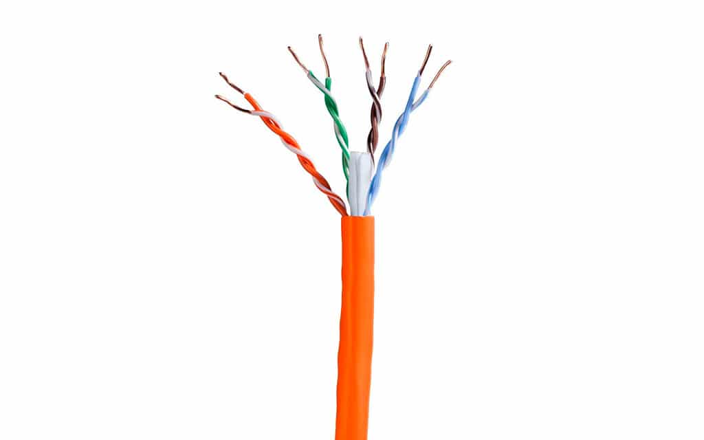 نگزنس کابل شبکه نگزنس Cat6 UTP تست فلوک با روکش LSZH