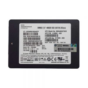 هارد سرور HP 480GB 6G SATA SSD