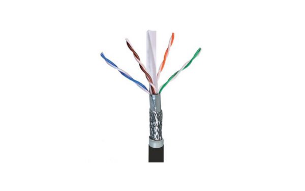 کابل شبکه کی نت Cat6 SFTP DJ تست فلوک Outdoor