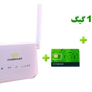 مودم MN4200 مبین نت FD به همراه سیم کارت 4G و 150 گیگابایت اینترنت 12 ماهه